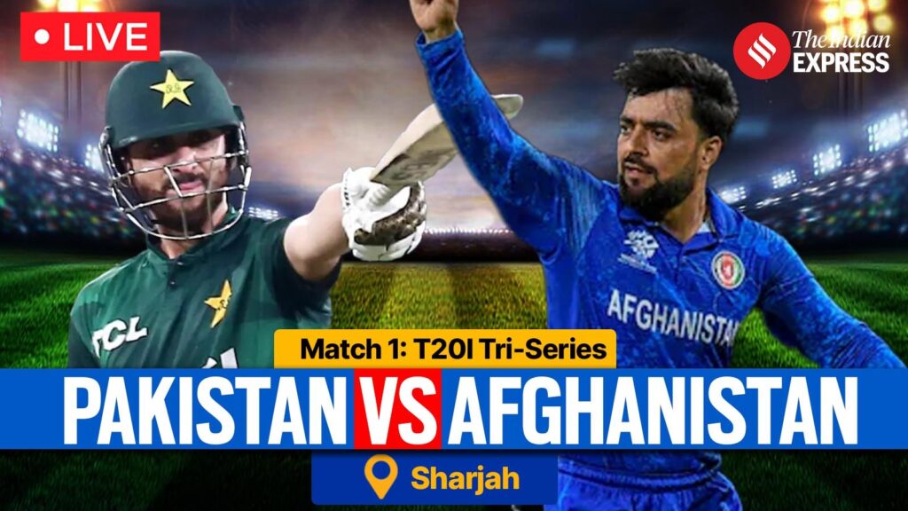 Catch Every Moment: Live Action Highlights from the Pakistan vs Afghanistan Match