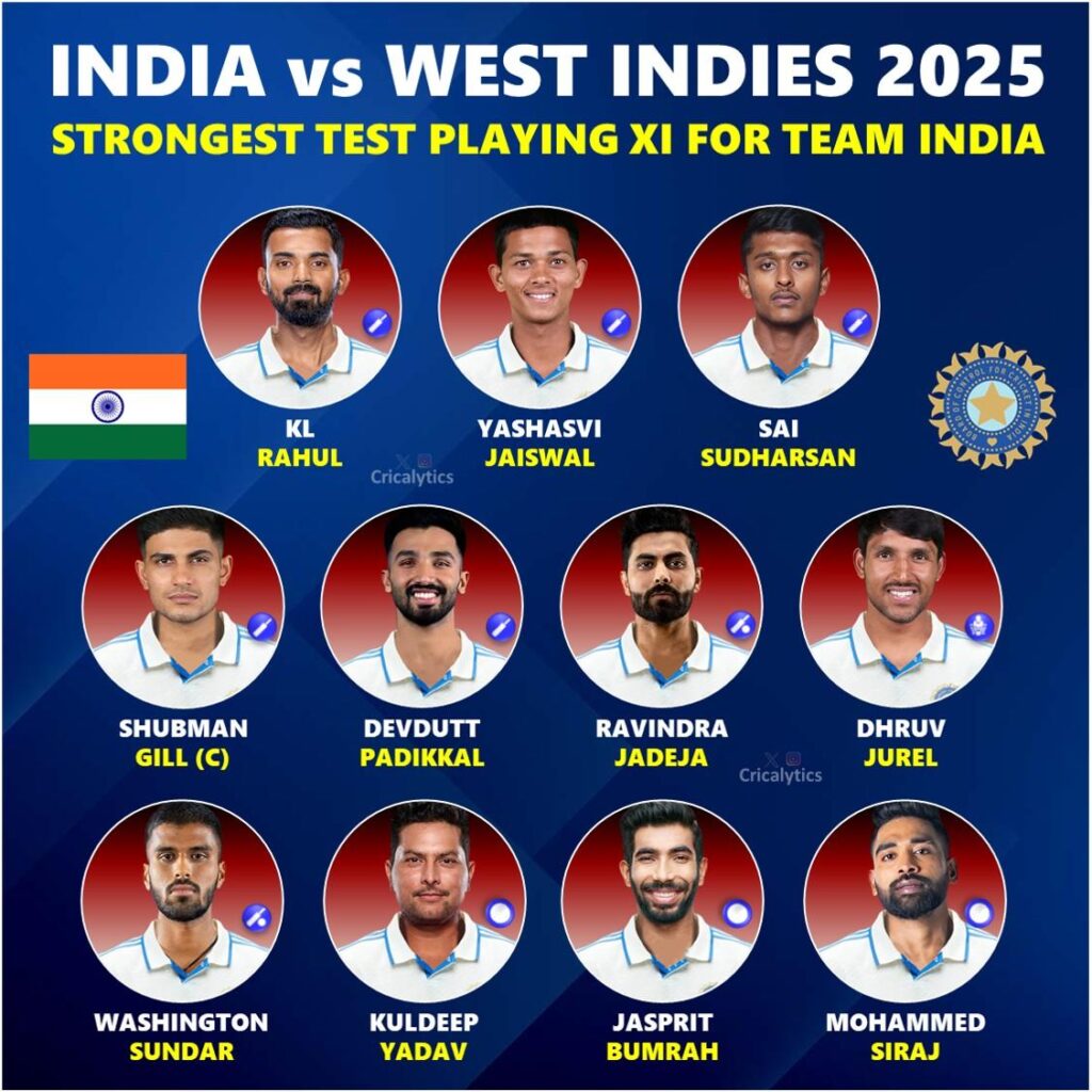India vs West Indies 1st Test: How and Where to Watch Live Streaming of IND vs WI Match