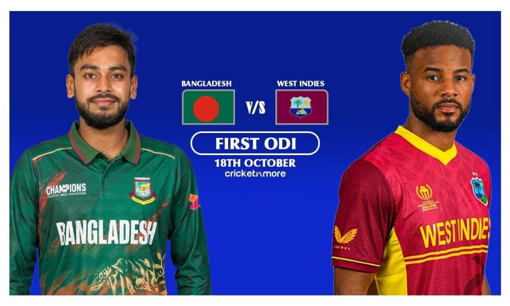 BAN vs WI 1st ODI Live Streaming: How and Where to Watch West Indies Tour of Bangladesh 2025 + Complete Squad Details