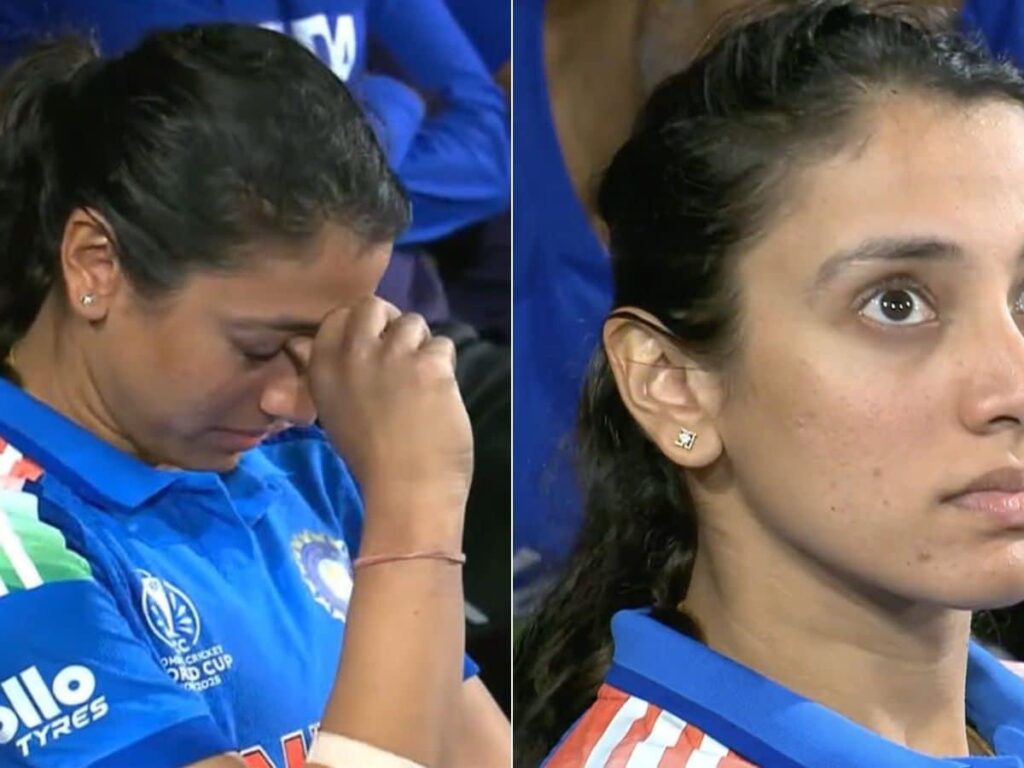 Heartbreaking Moment: Smriti Mandhana on the Verge of Tears After India’s Narrow Defeat to England in Women’s World Cup